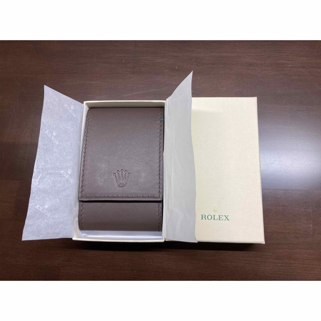 ロレックス ROLEX ノベルティ 時計ケース ウォッチケース 非売品 ブラウン