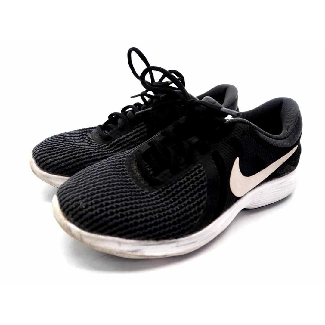 NIKE(ナイキ)のNIKE ナイキ 908999 ウィレボリューション ランニングシューズ スニーカー size24.5/黒ｘグレー ■■ レディース レディースの靴/シューズ(スニーカー)の商品写真