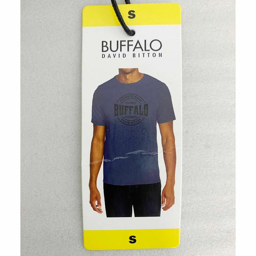 コストコ(コストコ)の新品 S ★ コストコ BUFFALO メンズ 半袖 Tシャツ ロゴ ネイビー メンズのトップス(Tシャツ/カットソー(半袖/袖なし))の商品写真