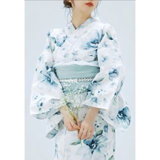 完売！美品♡Ditaディータ♡オトナ浴衣はんなり高級６点セット♡涼風の燦々しらべ