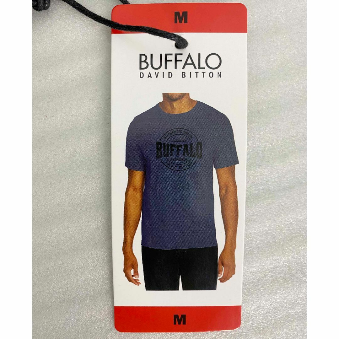 コストコ(コストコ)の新品 M ★ コストコ BUFFALO メンズ 半袖 Tシャツ ロゴ ネイビー メンズのトップス(Tシャツ/カットソー(半袖/袖なし))の商品写真