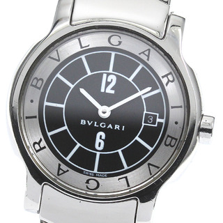 ブルガリ(BVLGARI)のベルト訳あり ブルガリ BVLGARI ST29S ソロテンポ デイト クォーツ レディース _757159(腕時計)