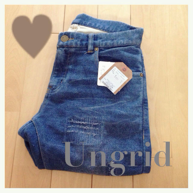 Ungrid - デニムスウェットサルエルPT♡