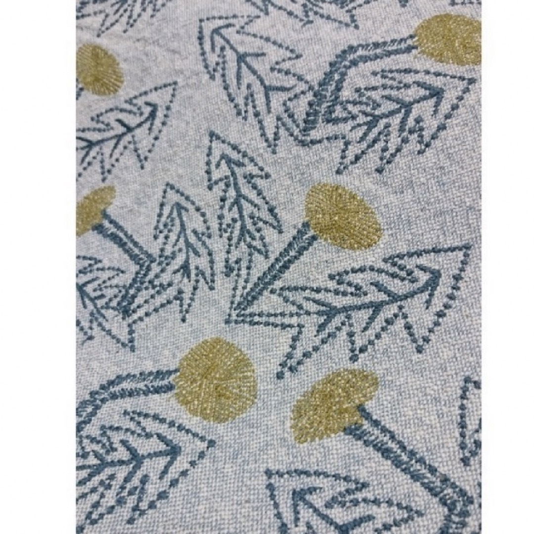 ミナペルホネン  tanpopo ブルー　生地 ハンドメイドの素材/材料(生地/糸)の商品写真