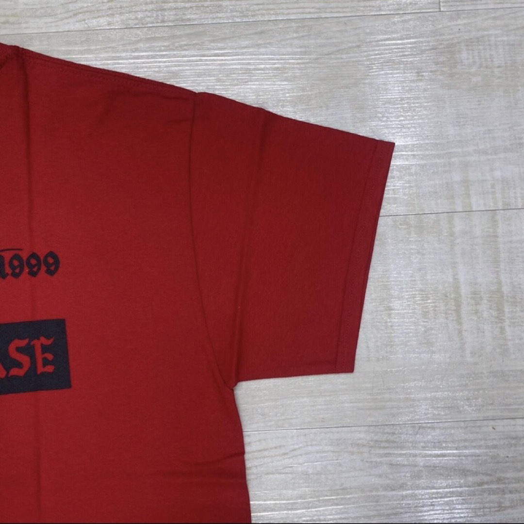 AFTERBASE(アフターベース)の新品 afterbase est 1999 Tシャツ サイズ L 赤 レッド メンズのトップス(Tシャツ/カットソー(半袖/袖なし))の商品写真