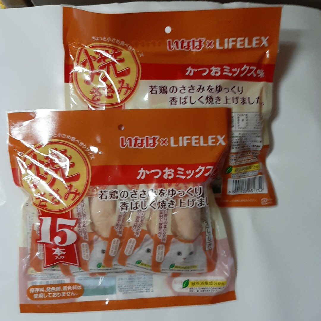 いなばペットフード(イナバペットフード)のいなば焼きささみ　30本 その他のペット用品(ペットフード)の商品写真