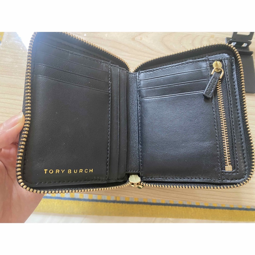 新品未使用☆トリーバーチ　パイソン柄　財布　二つ折り　TORY BURCH