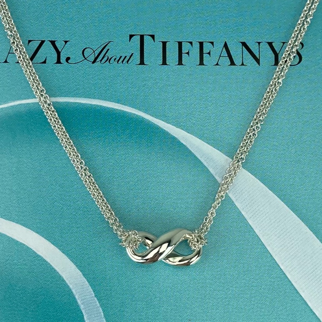 高価 TIFFANYu0026Co. ティファニー フィギュアエイト ネックレス ...