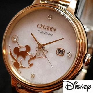 Disney】展示品特価/ミニーマウス/CITIZEN/レディース腕時計-