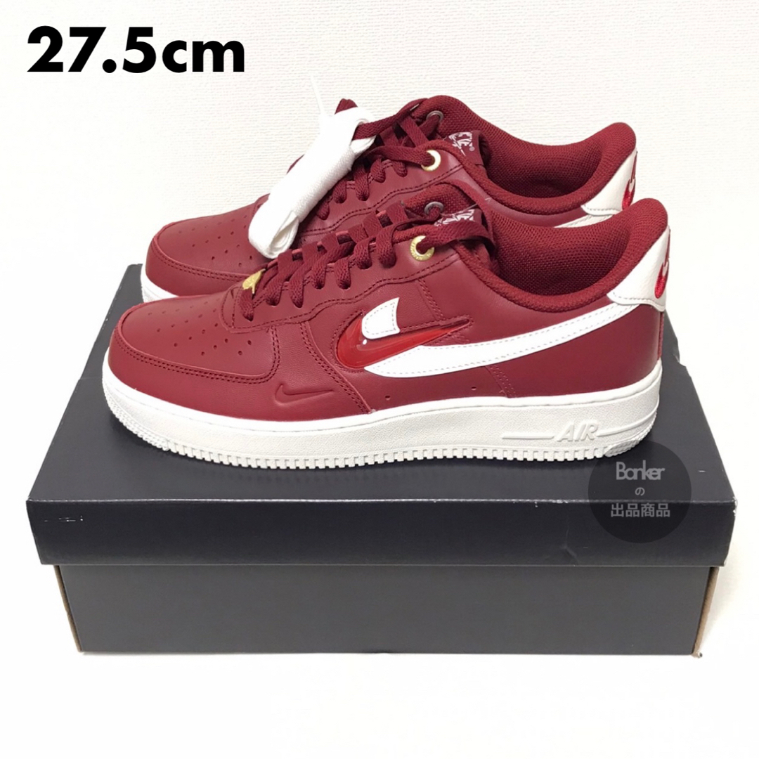 27.5cm【新品】NIKE AIR FORCE 1 '07 40周年 レッド