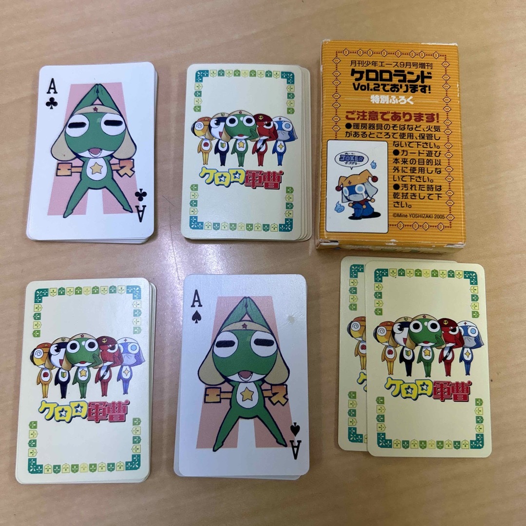 トランプ★ケロロ軍曹 エンタメ/ホビーのテーブルゲーム/ホビー(トランプ/UNO)の商品写真