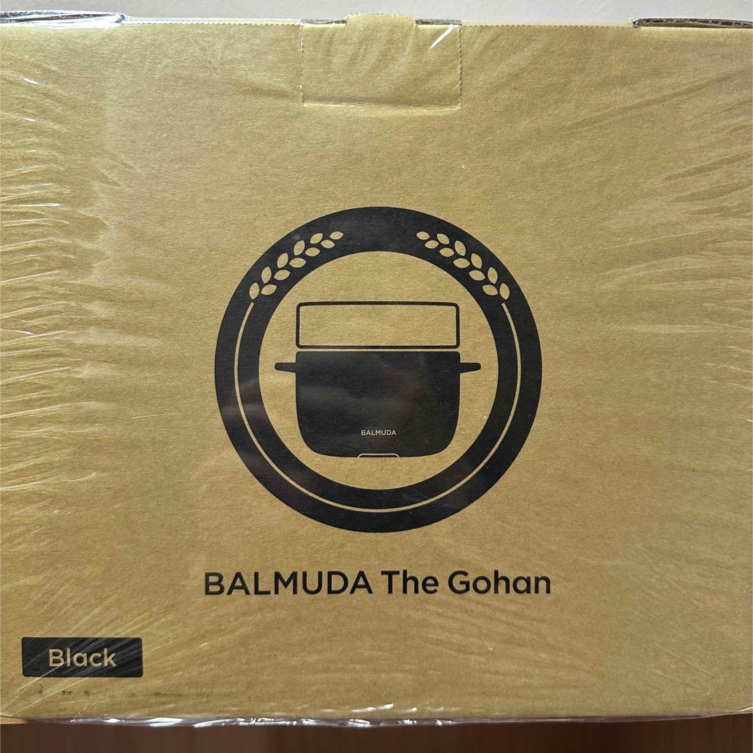 BALMUDA(バルミューダ)の【箱潰れあり】BALMUDA The Gohan K03A-BK スマホ/家電/カメラの調理家電(炊飯器)の商品写真