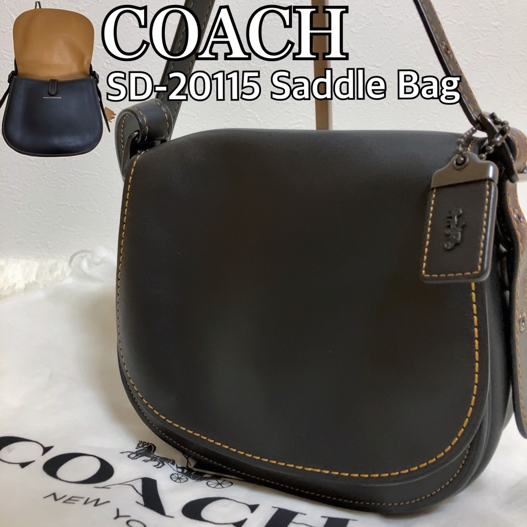 COACH - 極美品 コーチ レザー ショルダーバッグ ブラック チャーム ...