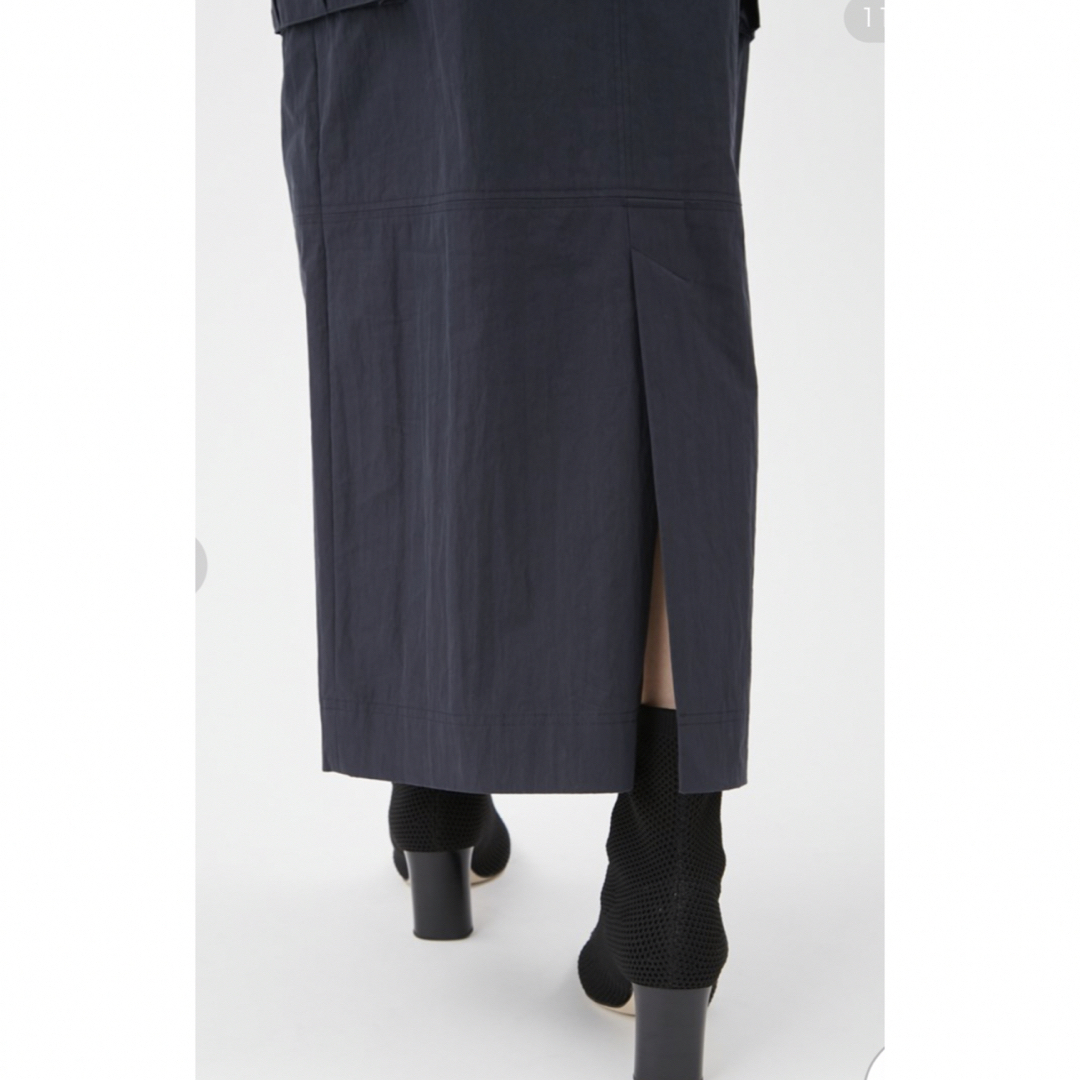 FRAY I.D(フレイアイディー)の新品タグ付FRAY I.D タイプライターワークスカート　ホワイト　M レディースのスカート(ひざ丈スカート)の商品写真