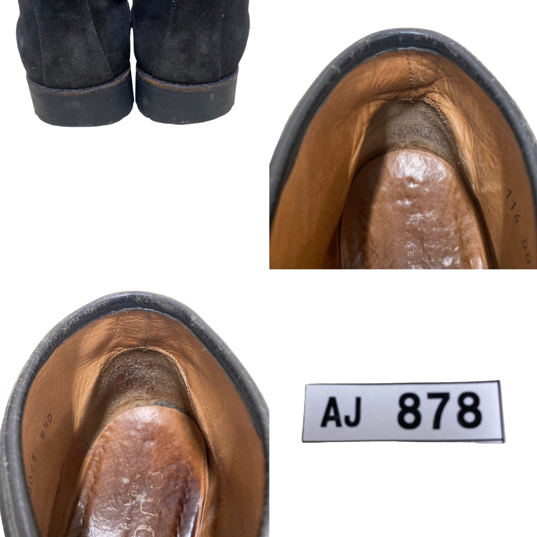 Gucci(グッチ)のAJ878 グッチ ホースビットブーツ 8.5D 約25.5cm ブラック レディースの靴/シューズ(ブーツ)の商品写真