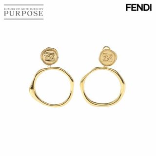 FENDI - 未使用 展示品 フェンディ FENDI ラウンド スイング ピアス