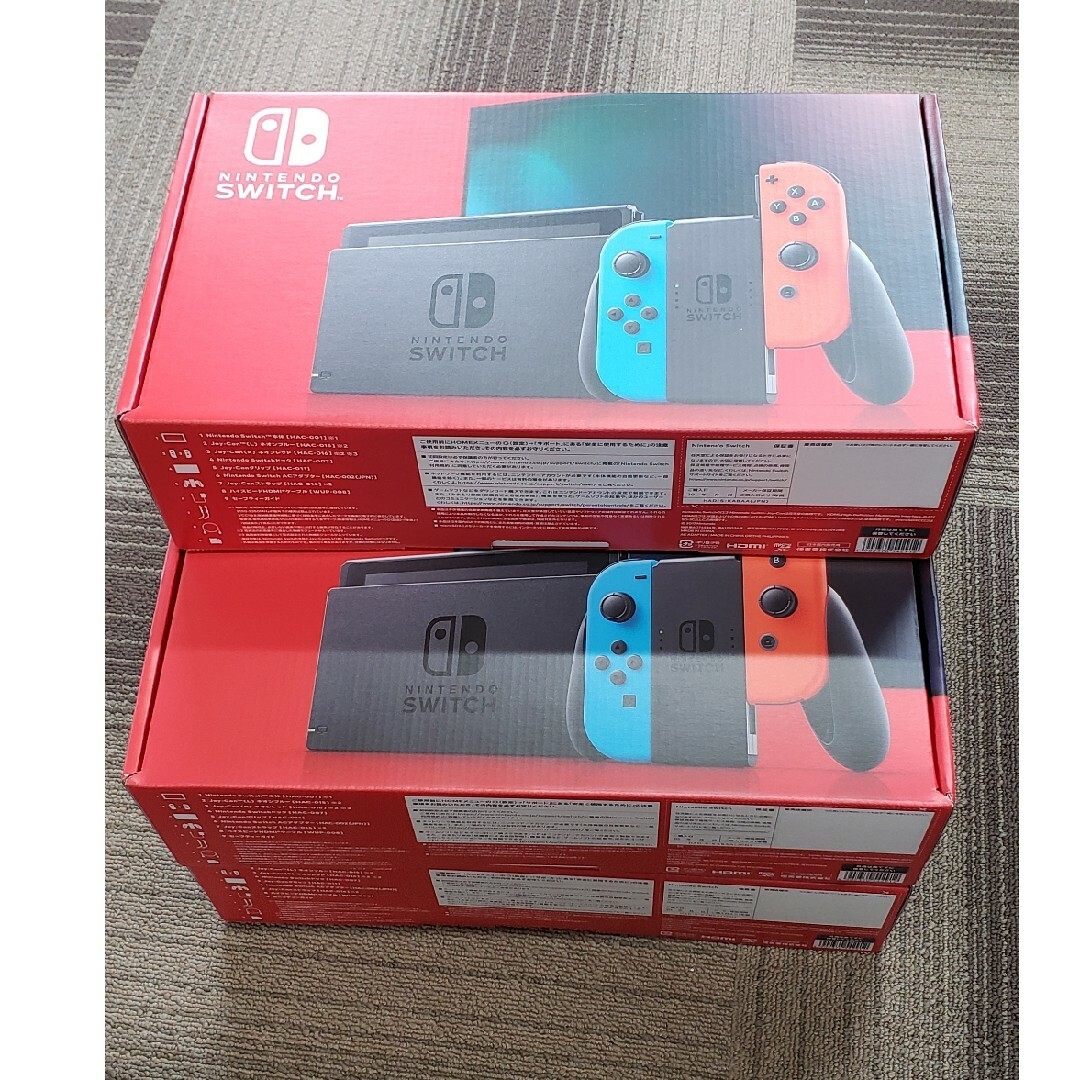 5個SET販売 ●新品送料無料●ニンテンドースイッチ 本体 switch