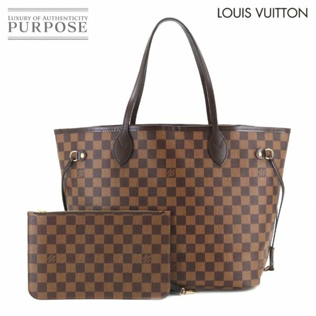 未使用 展示品 ルイ ヴィトン LOUIS VUITTON ダミエ ネヴァーフル MM