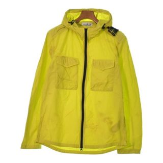 ストーンアイランド(STONE ISLAND)のSTONE ISLAND ストーンアイランド ブルゾン L 黄 【古着】【中古】(その他)