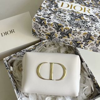 Christian Dior - 新品未使用 ディオール ノベルティ ポーチ ホワイト