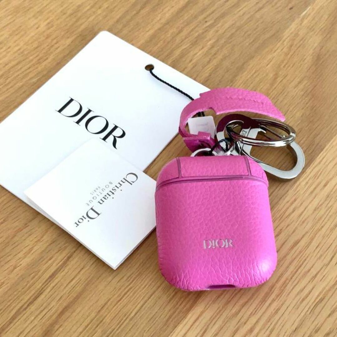 新品 ディオール Dior AirPods エアーポッズ ケース ピンク