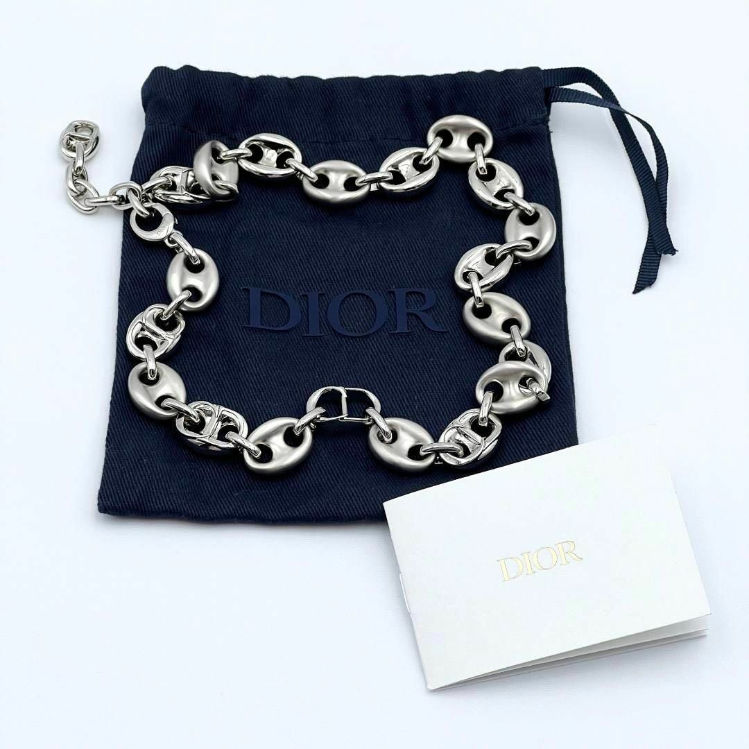 激レア☆Christian Dior ディオール ロゴ ネックレス\u0026ブレスレット