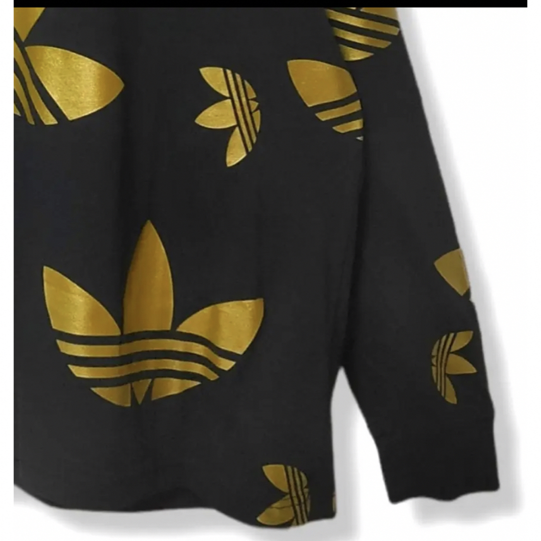 adidas(アディダス)のトレフォイルロゴ メタリック 長袖Tシャツ メンズのトップス(Tシャツ/カットソー(七分/長袖))の商品写真
