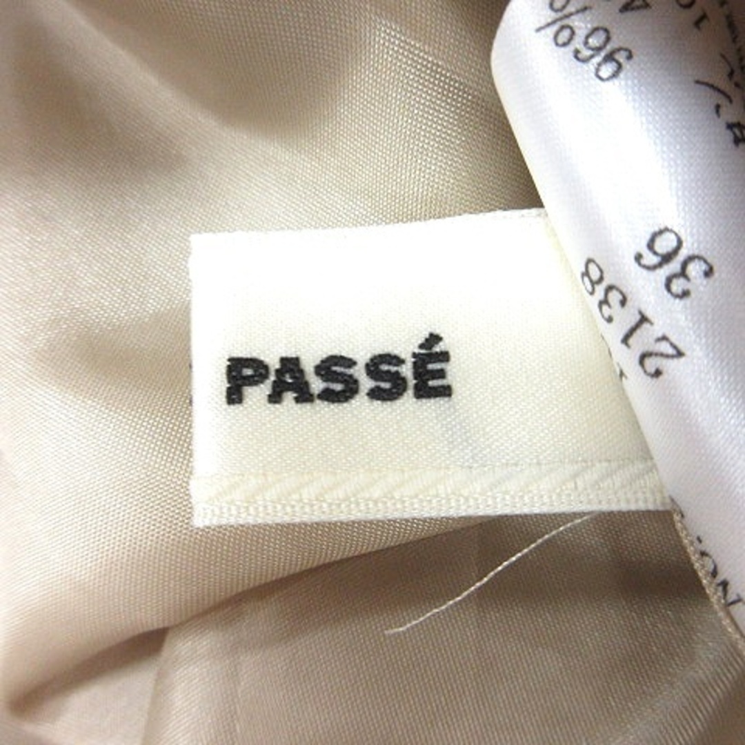 LAISSE PASSE(レッセパッセ)のレッセパッセ LAISSE PASSE フレアスカート ひざ丈 36 ベージュ レディースのスカート(ひざ丈スカート)の商品写真