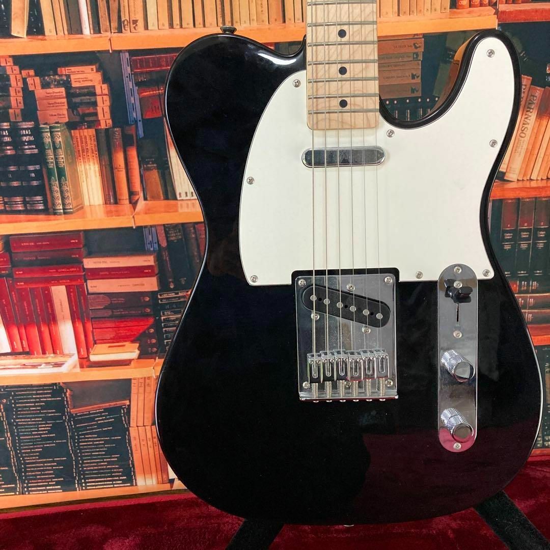 【5805】 squier Telecaster black 弦交換不要 | フリマアプリ ラクマ
