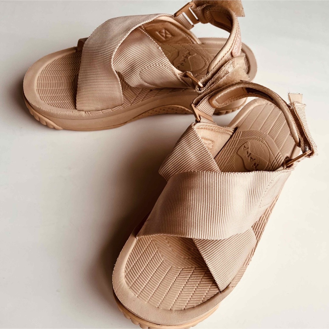 SHAKA - SHAKA シャカ フィエスタ スポーツサンダル 厚底 ベージュの ...