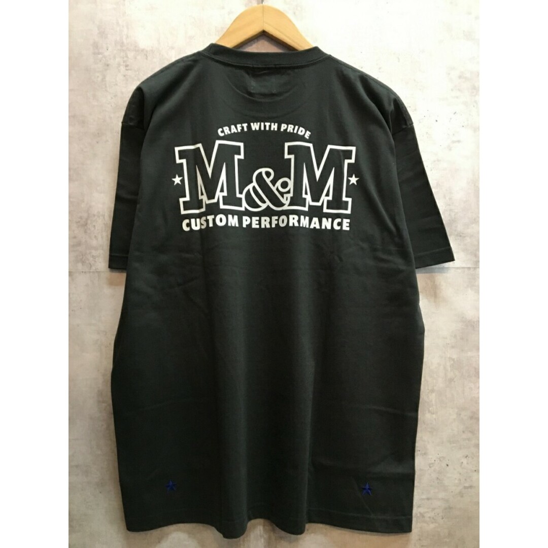 M&M CUSTOM PERFORMANCE PRINT S/S T-SHIRT 23ss エムアンドエム プリントTシャツ 23-MT-011【004】