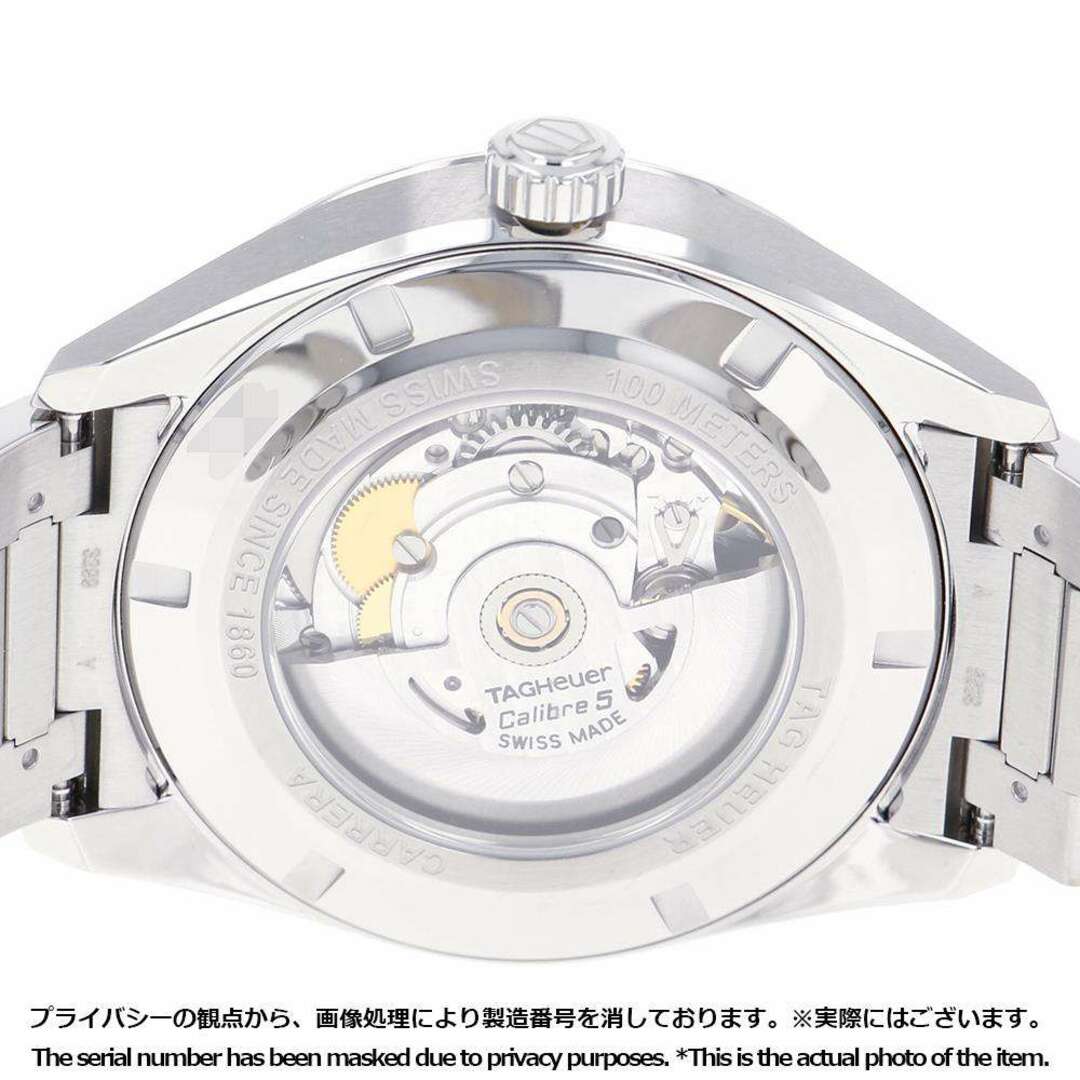 タグホイヤー カレラ キャリバー5 デイデイト WBN2013.BA0640 TAG Heuer 腕時計 黒文字盤