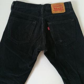 リーバイス(Levi's)のLevis リーバイス 511 黒コーデュロイパンツ W28 L32 古着(デニム/ジーンズ)