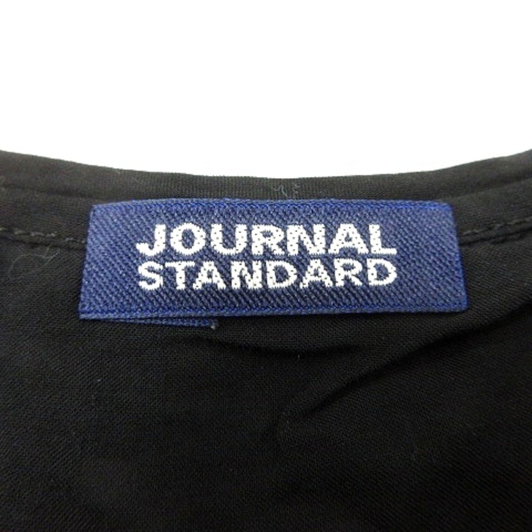 JOURNAL STANDARD(ジャーナルスタンダード)のジャーナルスタンダード ブラウス クルーネック 七分袖 F 黒 ブラック レディースのトップス(その他)の商品写真