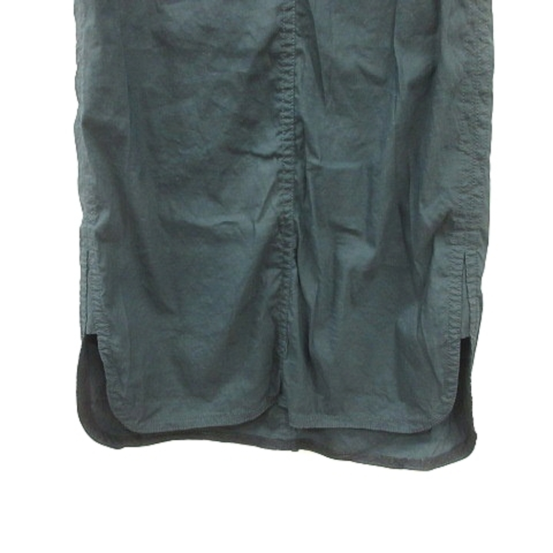 DES PRES(デプレ)のデプレ トゥモローランド タイトスカート ロング 麻 リネン 36 緑 グリーン レディースのスカート(ロングスカート)の商品写真