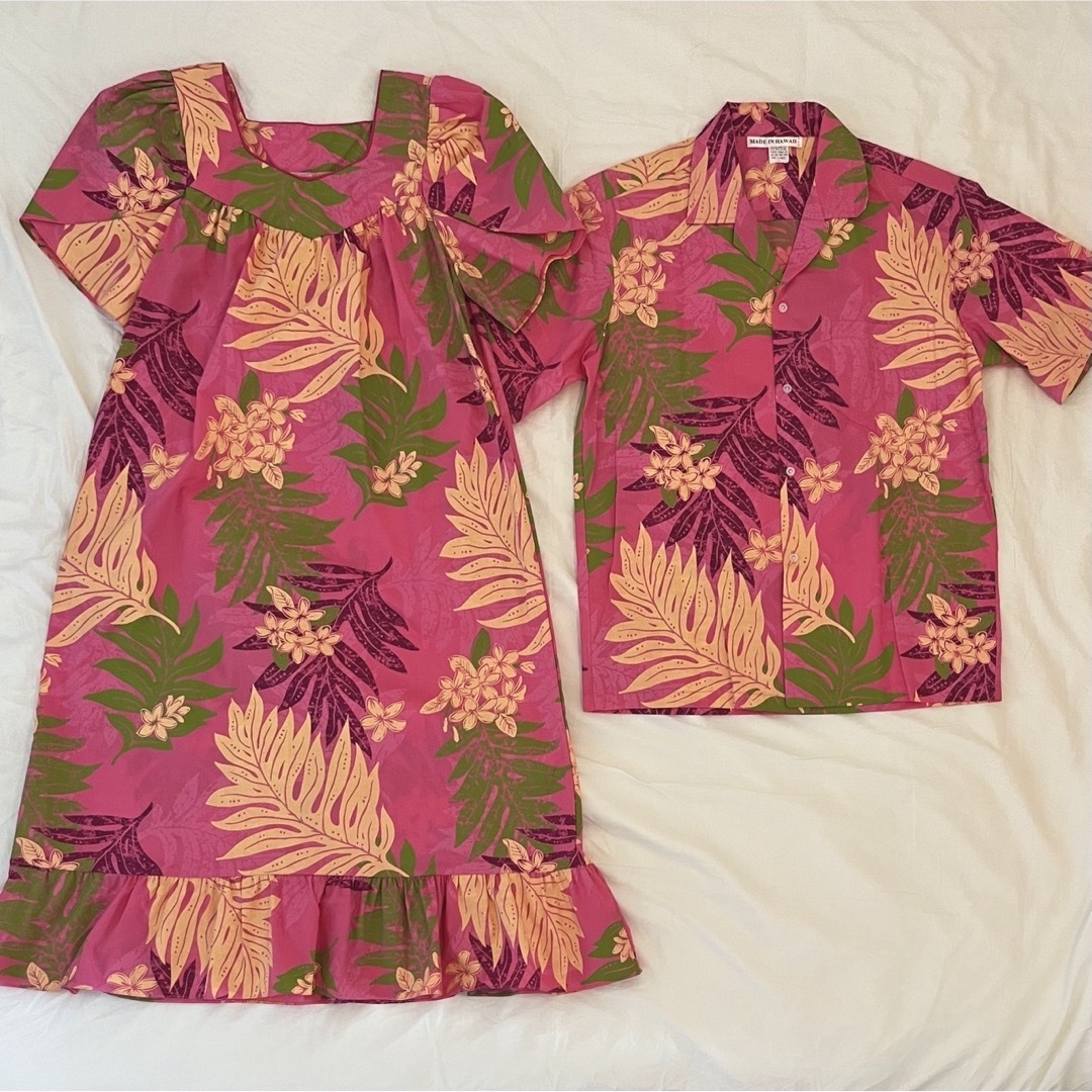 made in Hawaii アロハシャツ(M)ムームー(S)