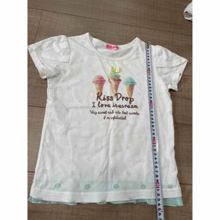 ベベ(BeBe)のキスドロップ　Tシャツ(Tシャツ/カットソー)