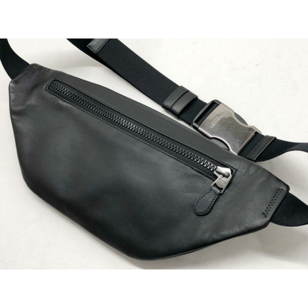 COACH - COACH(コーチ) レザー ウエストバッグ ボディバッグ ブラック