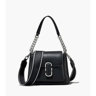 マークジェイコブス(MARC JACOBS)の新品★マークジェイコブス ザ Jマーク ミニ チェーンサッチェルバッグ ブラック(ショルダーバッグ)