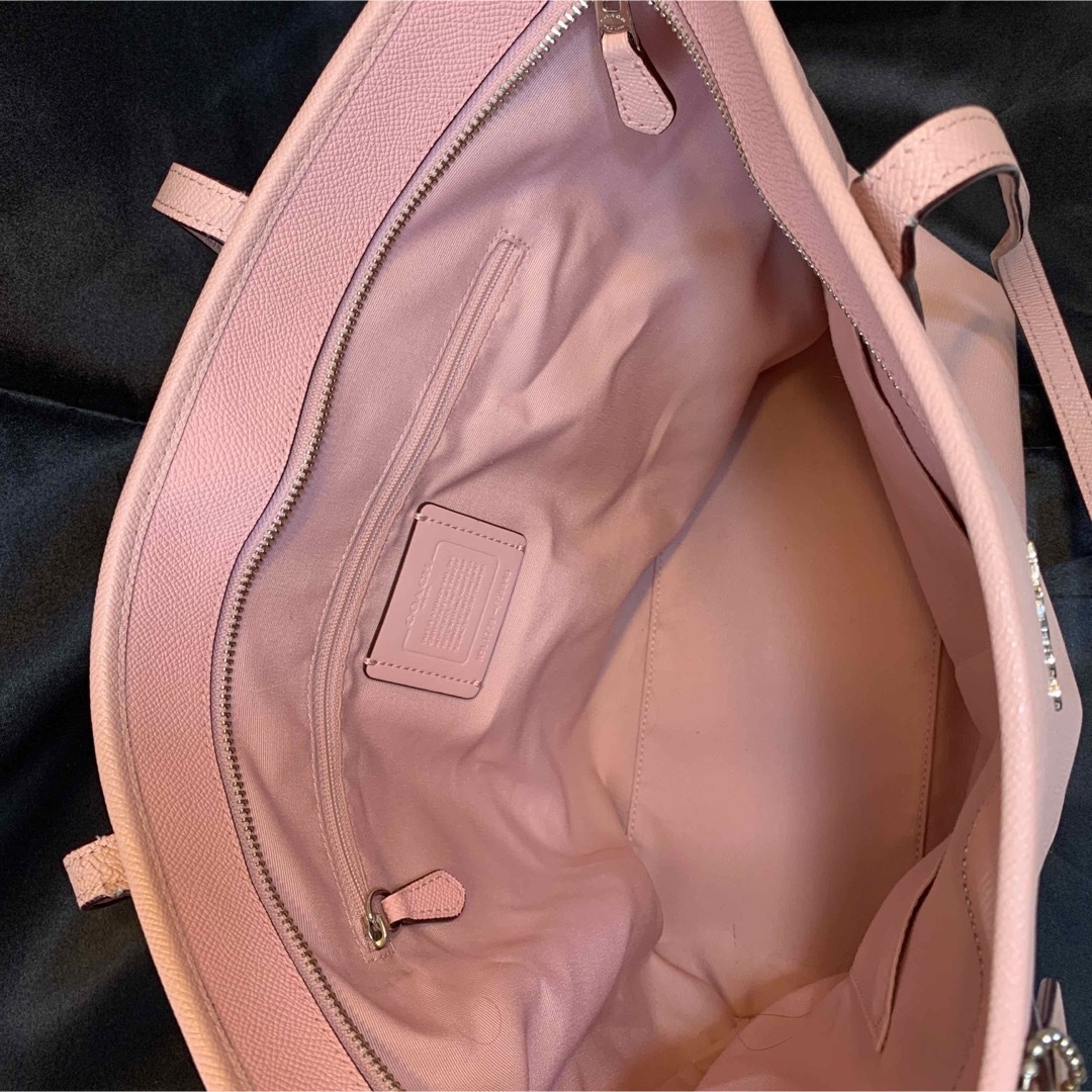 F コーチ COACH バッグ トートバッグ ピンク