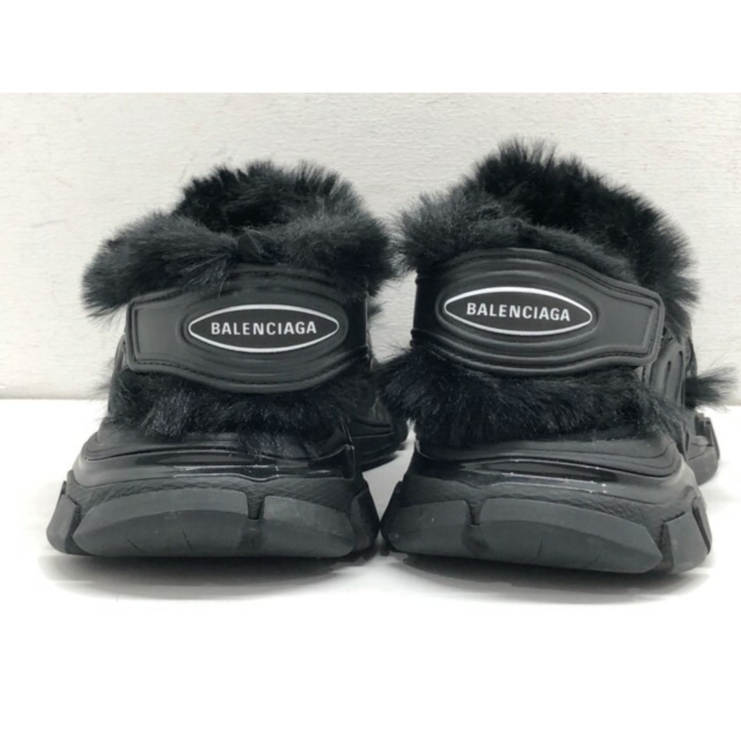 Balenciaga(バレンシアガ)のBALENCIAGA(バレンシアガ) TRACK トラック エコファー トリム サンダル ブラック / 668560 25.0cm 【中古】【007】 メンズの靴/シューズ(サンダル)の商品写真