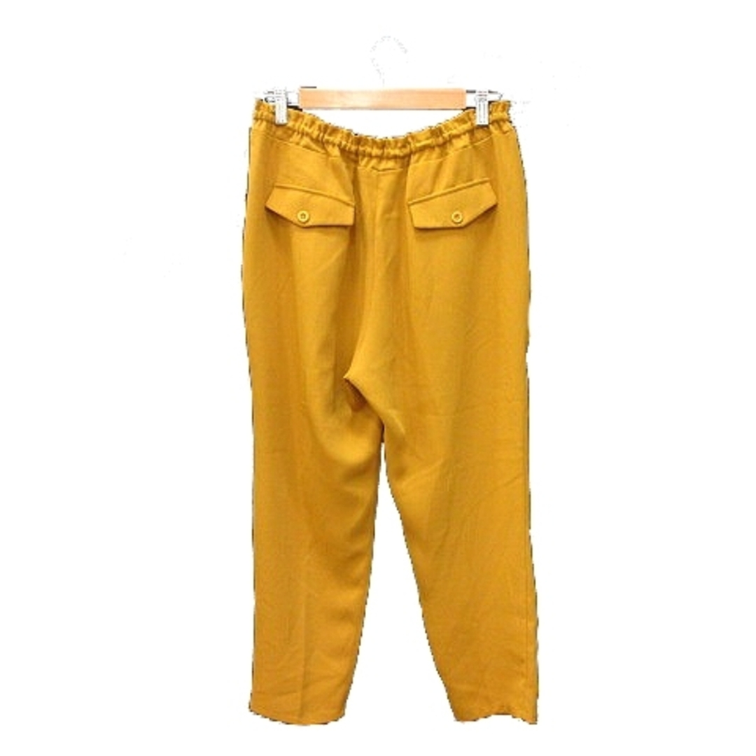 クロチェーラ crociera テーパードパンツ 40 黄色 イエロー /MN レディースのパンツ(その他)の商品写真
