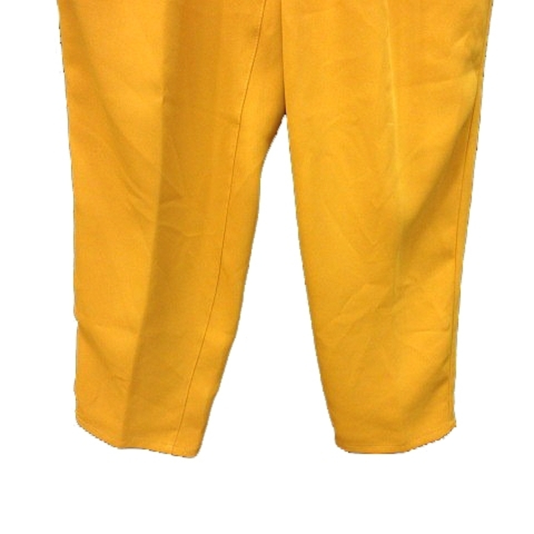 クロチェーラ crociera テーパードパンツ 40 黄色 イエロー /MN レディースのパンツ(その他)の商品写真