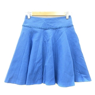 ドーリーガールバイアナスイ(DOLLY GIRL BY ANNA SUI)のドーリーガールバイアナスイ フレアスカート ミニ 1 青 ブルー(ミニスカート)