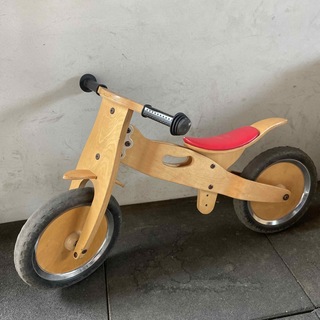 木製　バランスバイク(自転車)
