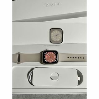 アップルウォッチ(Apple Watch)のApple Watch Series 8 (GPSモデル) - 41mm(腕時計(デジタル))