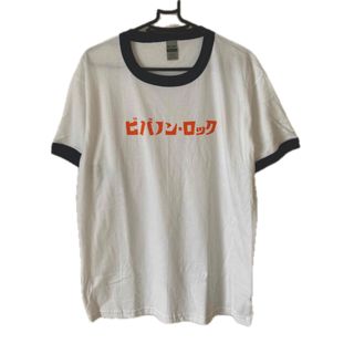 ギルタン(GILDAN)のビバノンロック　ドリフ　リンガーT  昭和　古着　ヴィンテージ　新品　個性　無地(Tシャツ/カットソー(半袖/袖なし))