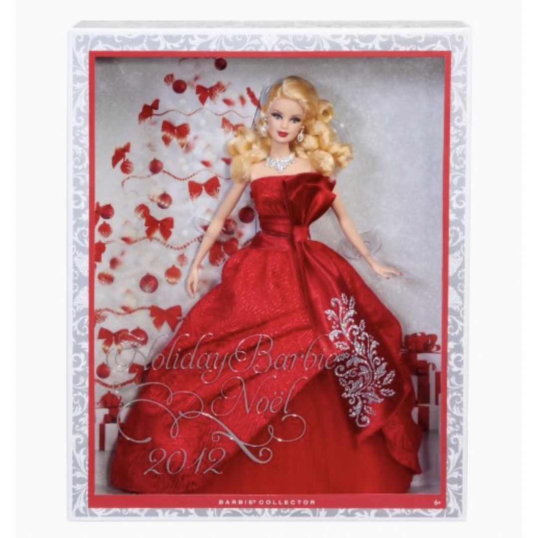 Barbie(バービー)の♡新品♡ Barbie コレクター 2012 ホリデー バービー ピンクラベル キッズ/ベビー/マタニティのおもちゃ(ぬいぐるみ/人形)の商品写真