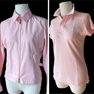 ラルフローレン(Ralph Lauren)のラルフローレン　ゴルフ　ジャンパー　ポロシャツ　優しいピンク(ウエア)