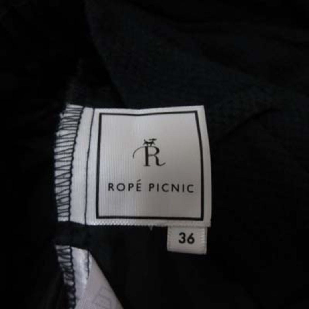 Rope' Picnic(ロペピクニック)のロペピクニック クロップドパンツ ドット 36 紺 ネイビー /YI レディースのパンツ(その他)の商品写真